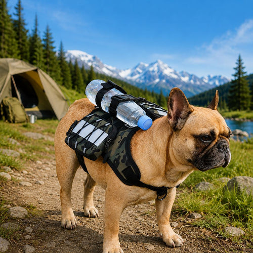 Dog Backpack Harness – Reflective Saddle Bag Vest