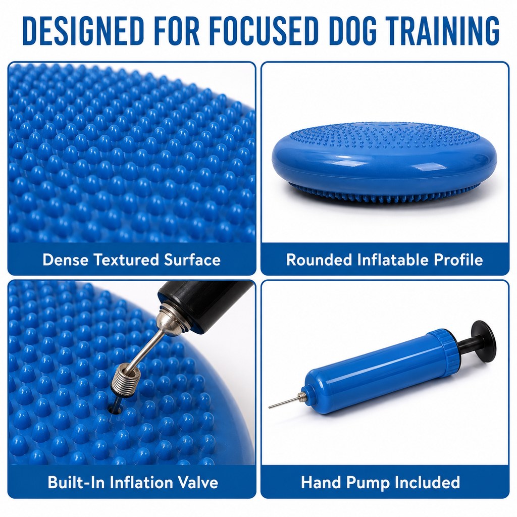 Inflatable Dog Balance Disc – Home Balance Training