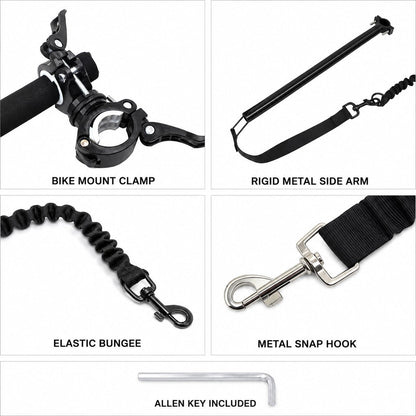 Hands-Free Dog Bike Leash – Safe Side-by-Side Runs