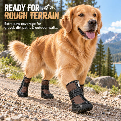 High-Top Dog Boots Set of 4 – Hot Pavement Protection