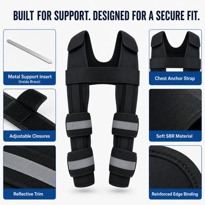 Double Front Leg Dog Brace – Steadier Walking