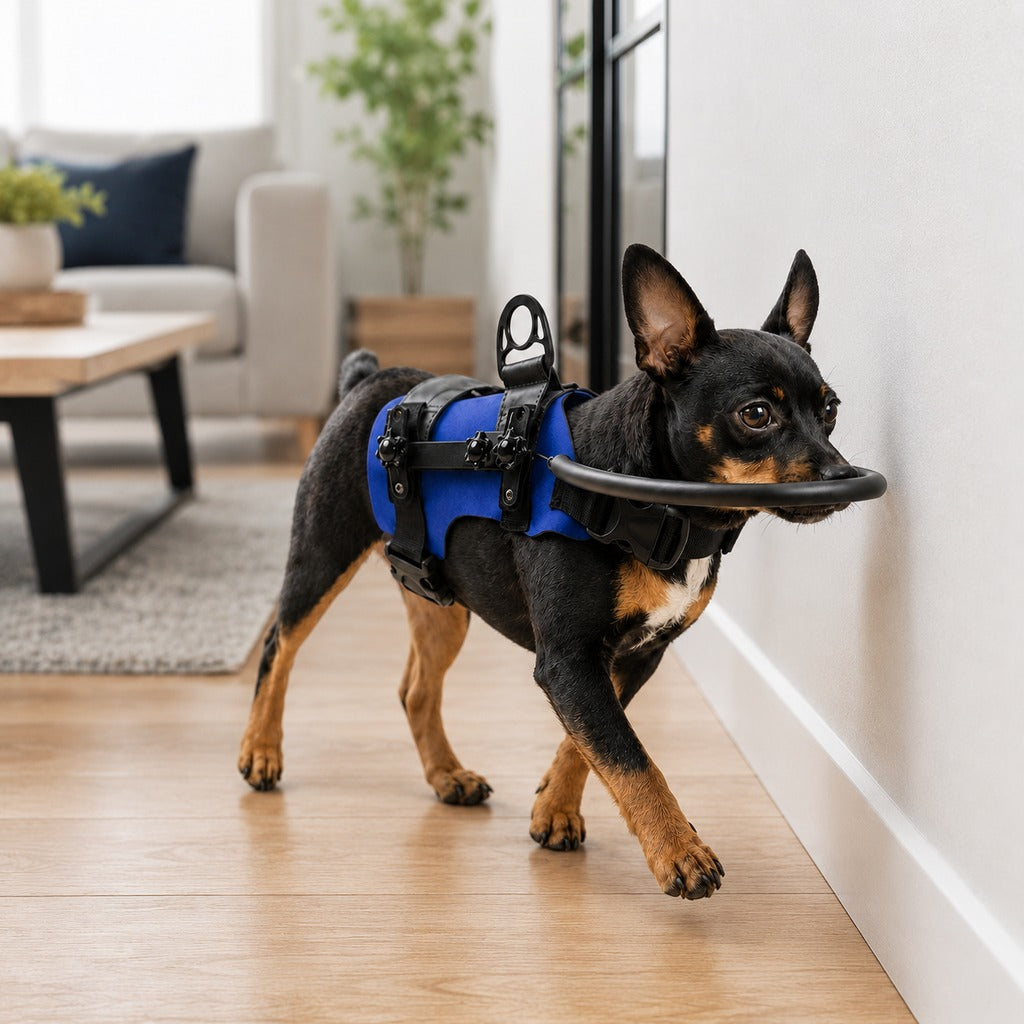 Blind Dog Bumper Halo Harness – Fewer Wall Bumps