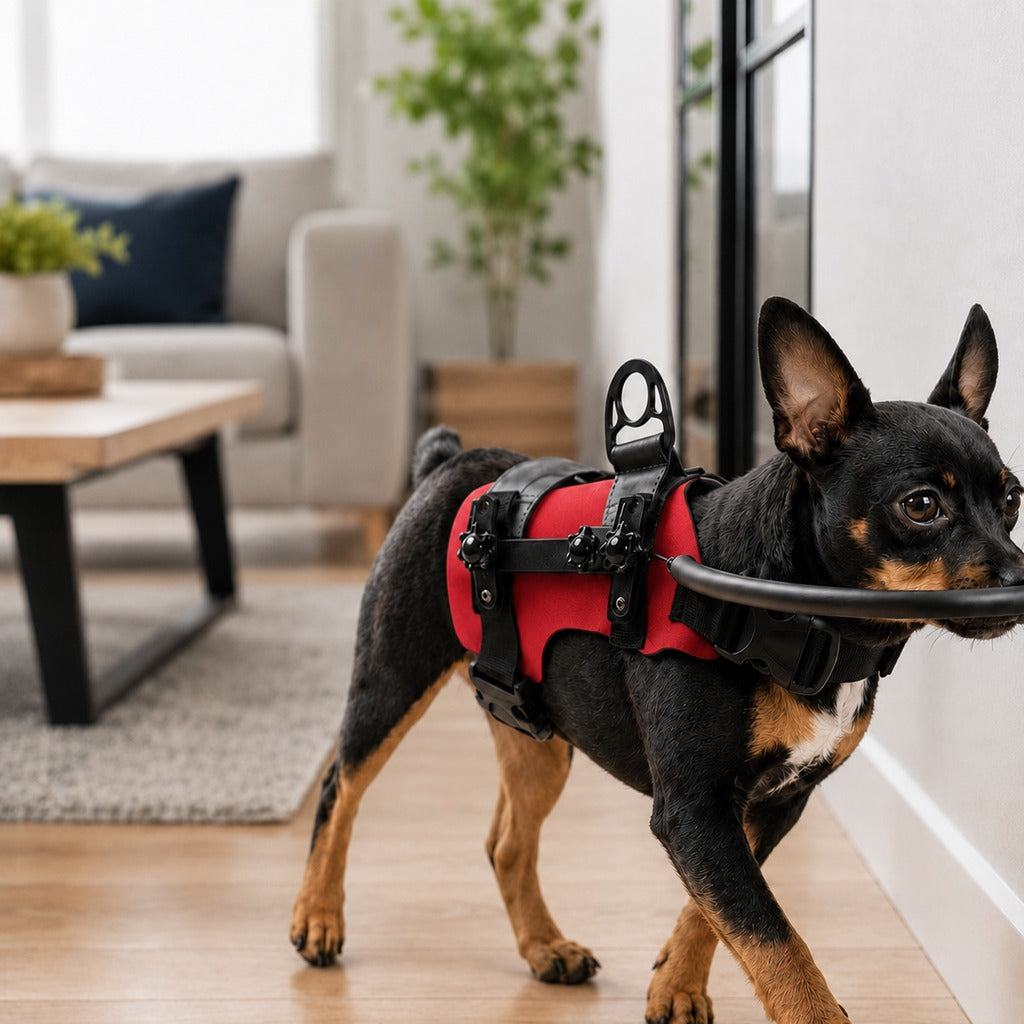 Blind Dog Bumper Halo Harness – Fewer Wall Bumps
