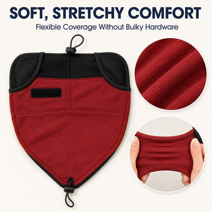 Dog Calming Hoodie Ear Wrap – Softens Sudden Sounds