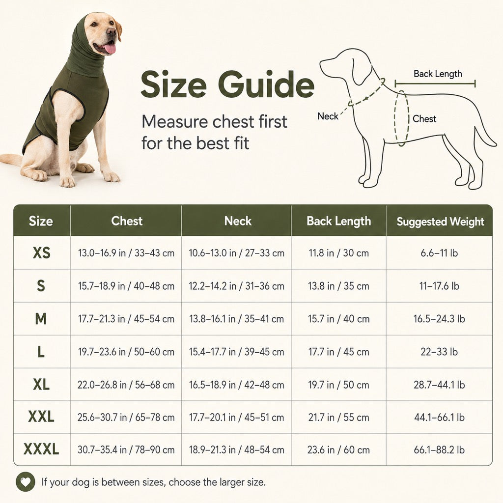Dog Calming Shirt with Hood – Calming Comfort in Storms