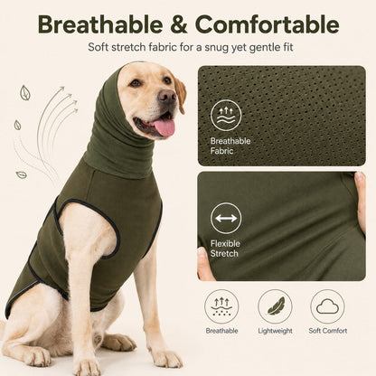 Dog Calming Shirt with Hood – Calming Comfort in Storms