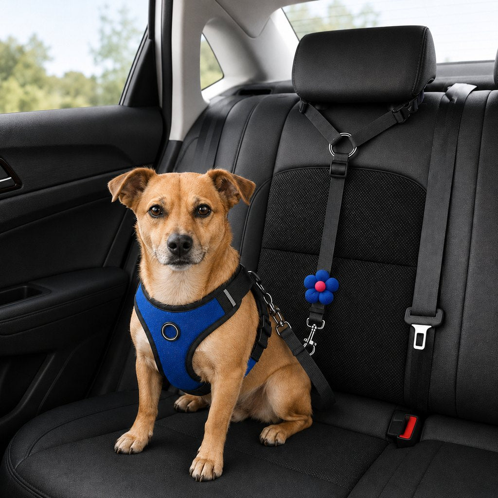 Adjustable Dog Car Seat Belt – Secure, Safer Rides