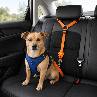 Adjustable Dog Car Seat Belt – Secure, Safer Rides