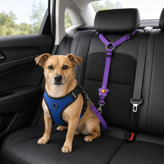Adjustable Dog Car Seat Belt – Secure, Safer Rides