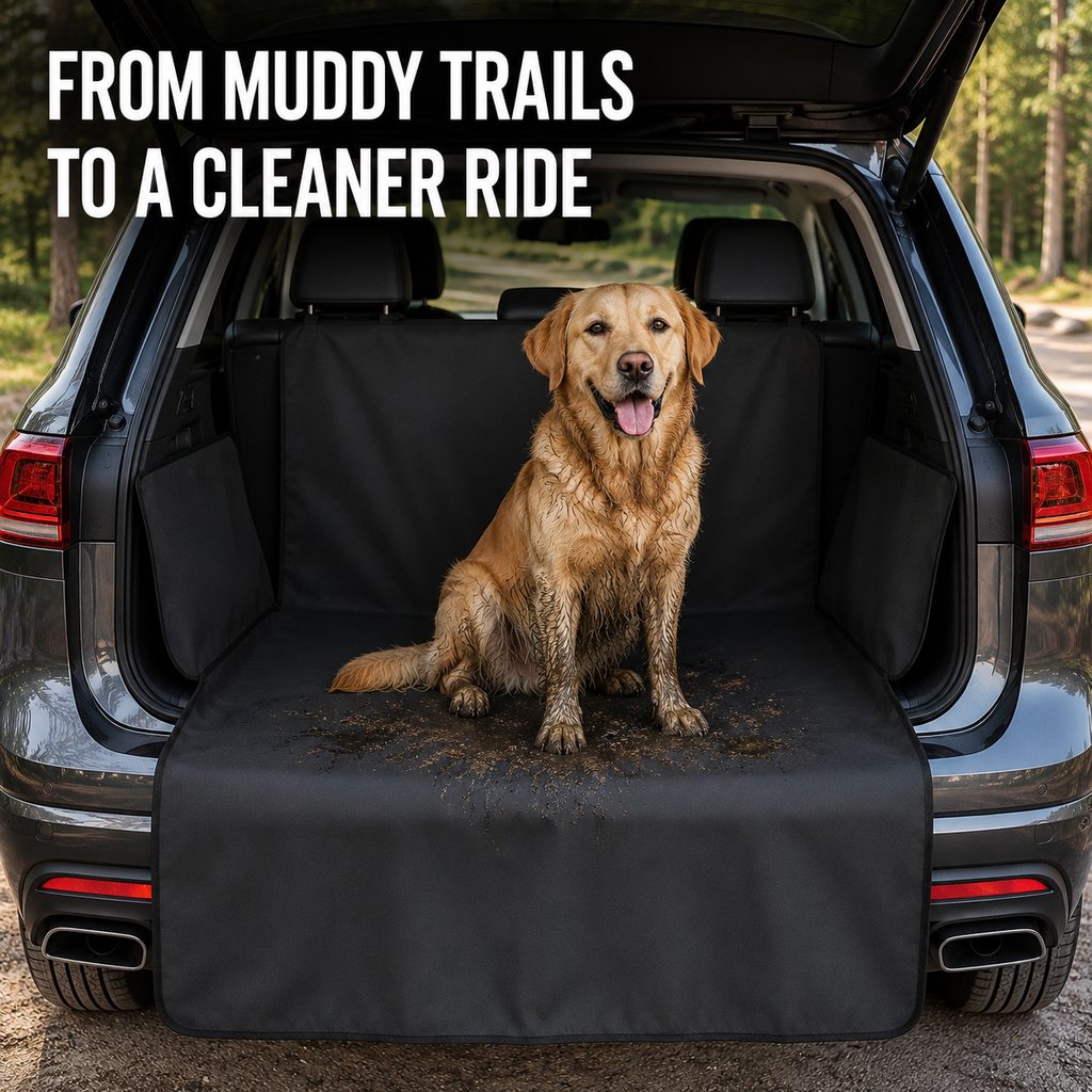 SUV Cargo Liner for Dogs – Mud, Hair & Bumper Guard