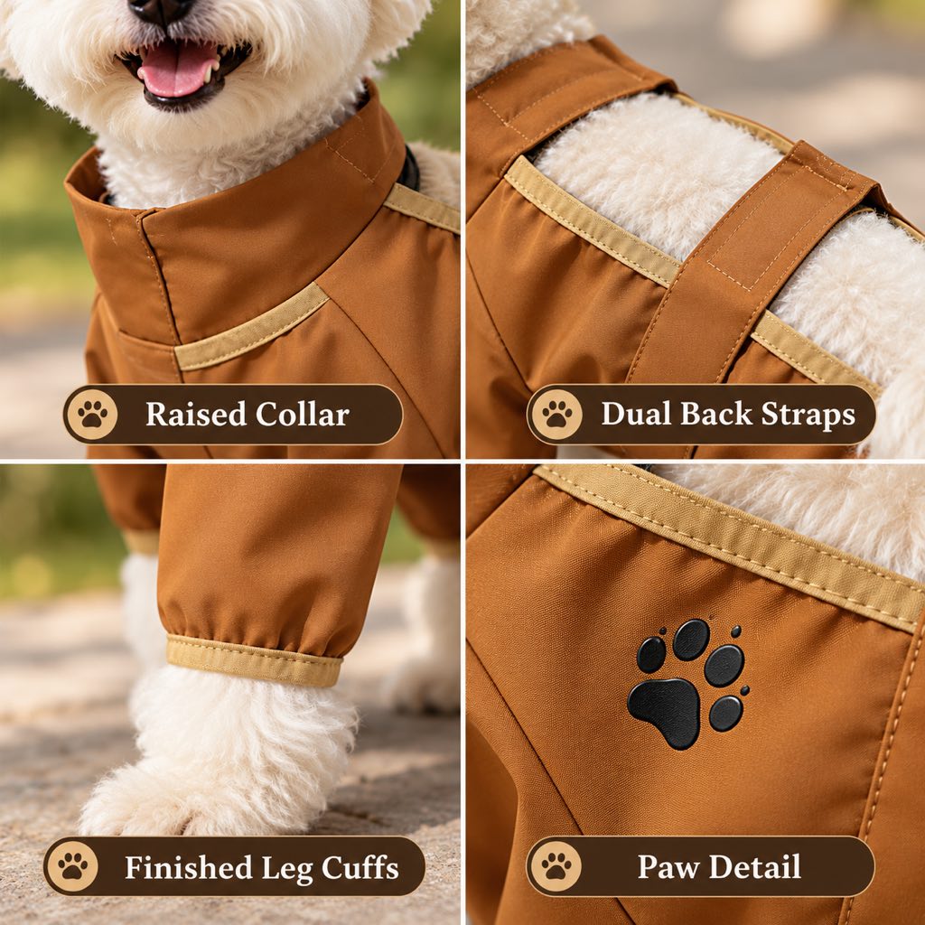 Four-Leg Dog Dust Suit – Cleaner Outdoor Walks