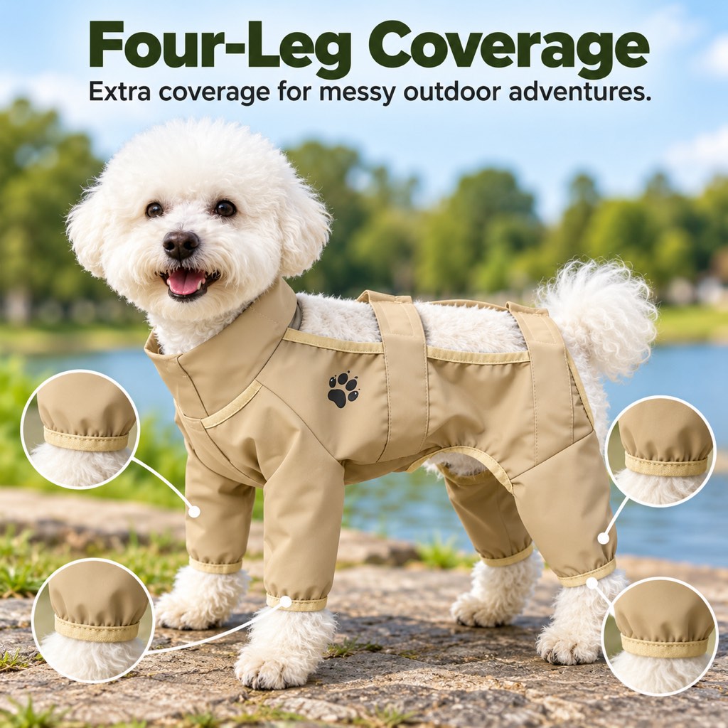 Four-Leg Dog Dust Suit – Cleaner Outdoor Walks