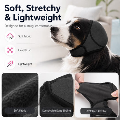 Dog Ear Cover – Keeps Water Out & Calms Noise Stress