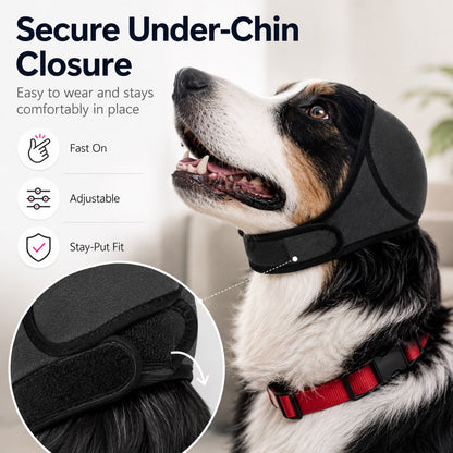 Dog Ear Cover – Keeps Water Out & Calms Noise Stress