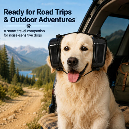 Dog Noise Reduction Ear Muffs – Calm During Fireworks