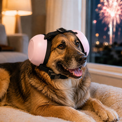 Dog Noise-Reducing Ear Muffs – Calm During Fireworks