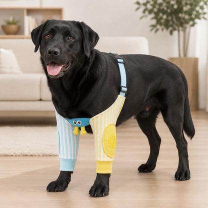 Padded Dog Elbow Sleeves – Hard Floor Protection