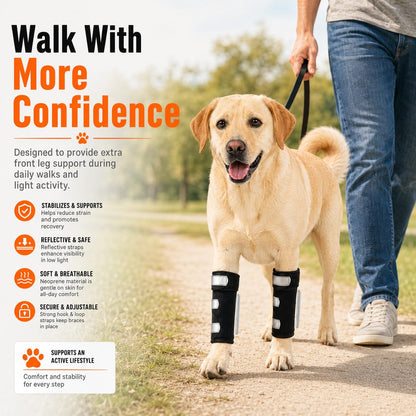 Dog Front Leg Brace – Stability for Weak or Injured Legs