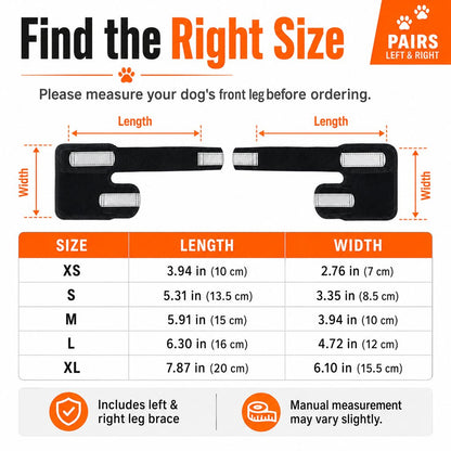 Dog Front Leg Brace – Stability for Weak or Injured Legs
