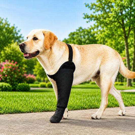 Dog Front Leg Protective Sleeve – Reduces Licking