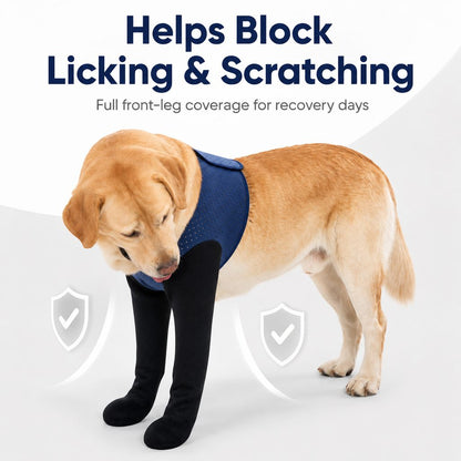 Dog Front Leg Recovery Sleeves – Cone-Free Anti-Lick