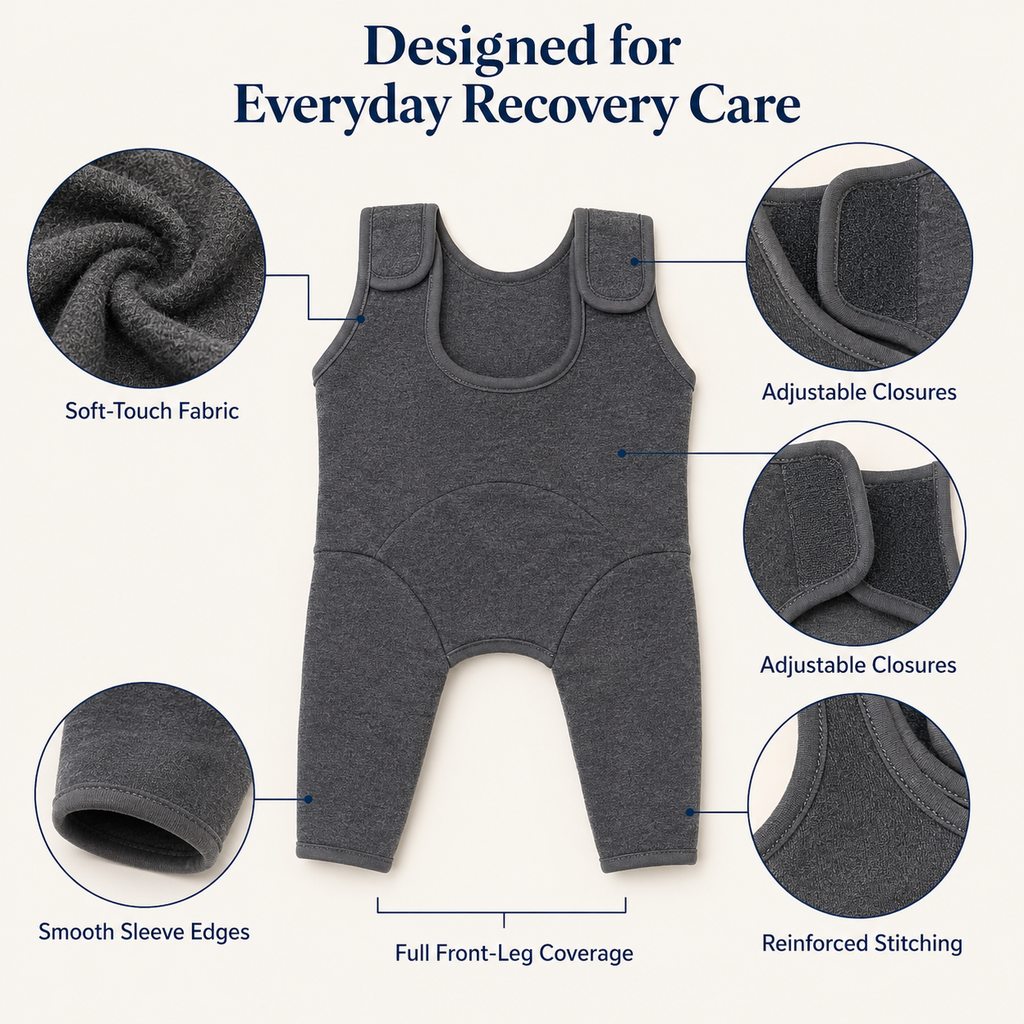 Dog Front Leg Recovery Suit – Helps Stop Licking