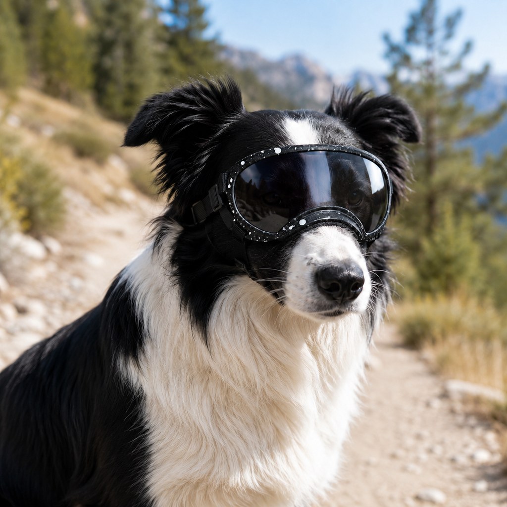Photochromic Dog Goggles – Wind & Dust Protection
