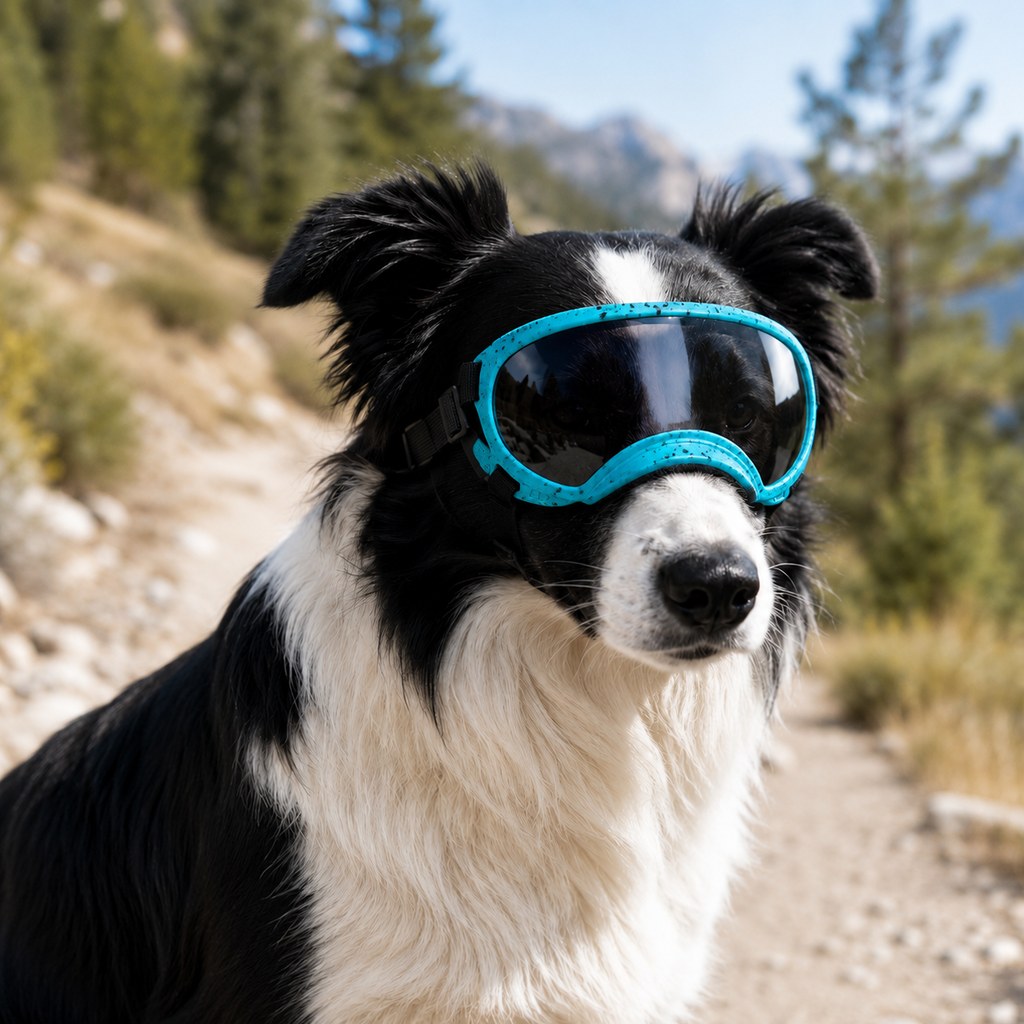 Photochromic Dog Goggles – Wind & Dust Protection