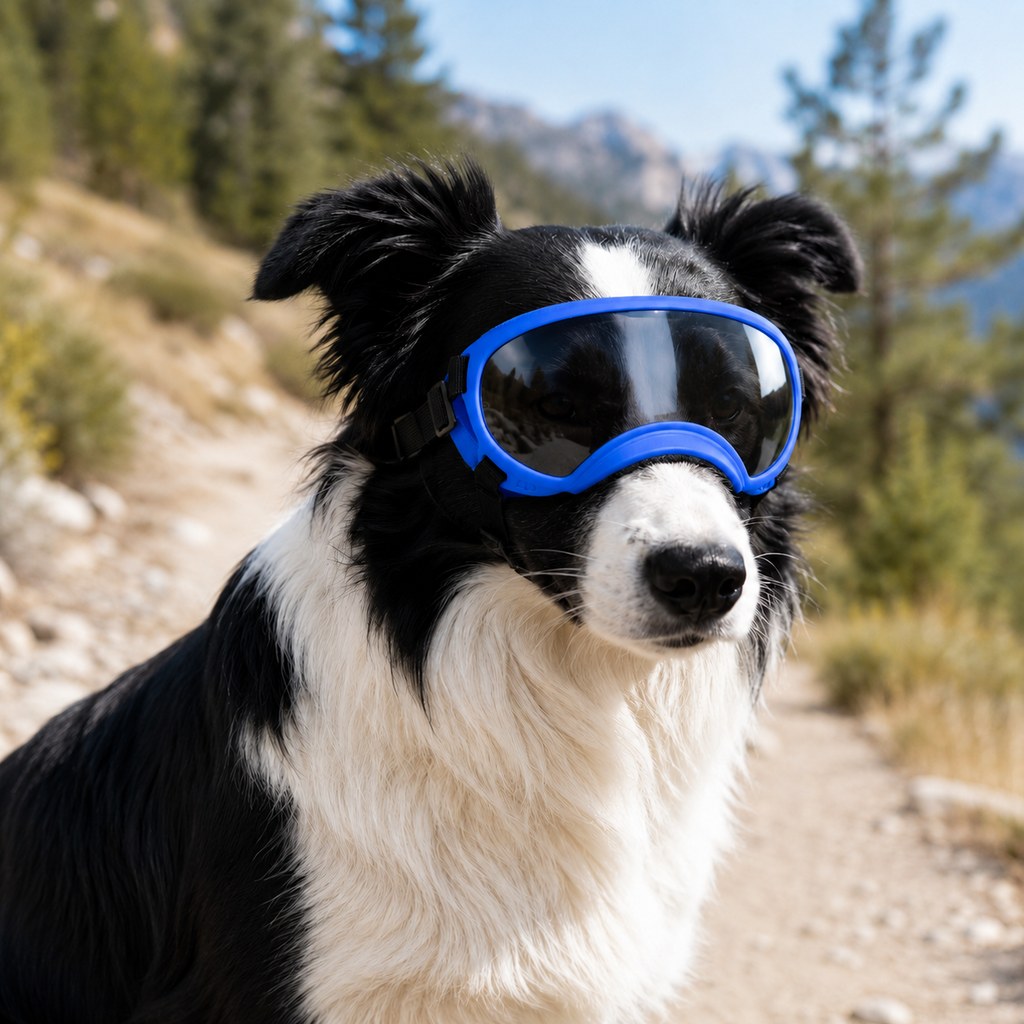 Photochromic Dog Goggles – Wind & Dust Protection