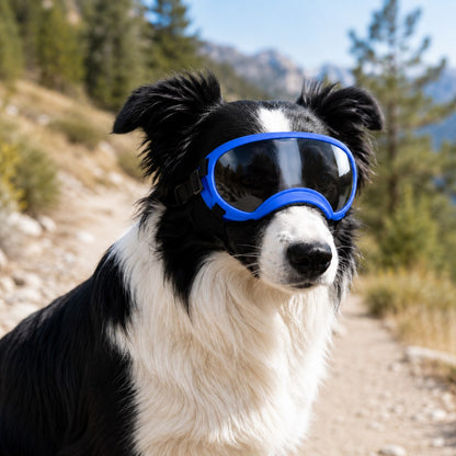Photochromic Dog Goggles – Wind & Dust Protection