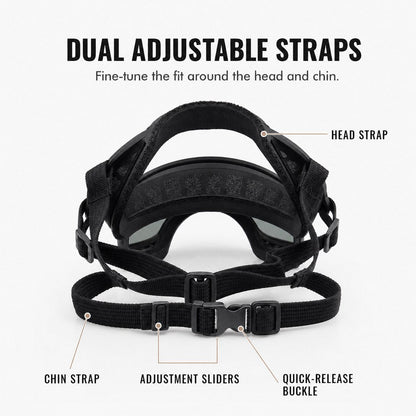 Photochromic Dog Goggles – Wind & Dust Protection