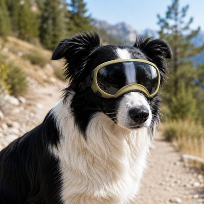 Photochromic Dog Goggles – Wind & Dust Protection