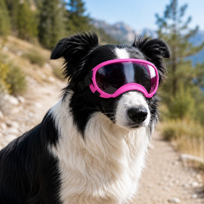Photochromic Dog Goggles – Wind & Dust Protection