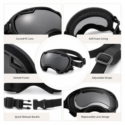 Outdoor Dog Goggles – Dust, Sand & Wind Protection