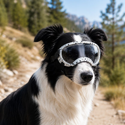 Photochromic Dog Goggles – Wind & Dust Protection