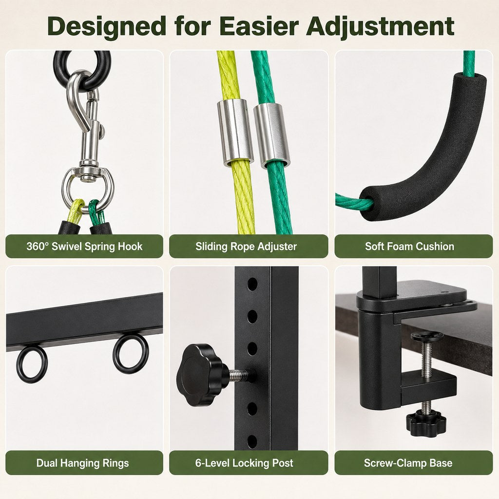 Dog Grooming Arm Kit – Steadier At-Home Grooming