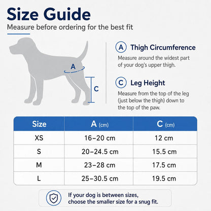 Dog Joint Support Brace – Senior Leg Stability