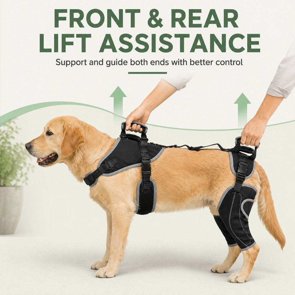 Full-Body Lift Harness – Dual Rear-Leg Support