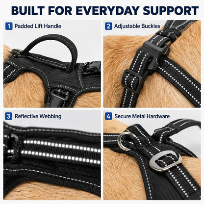 Full-Body Dog Lift Harness – Weak Hind Leg Support