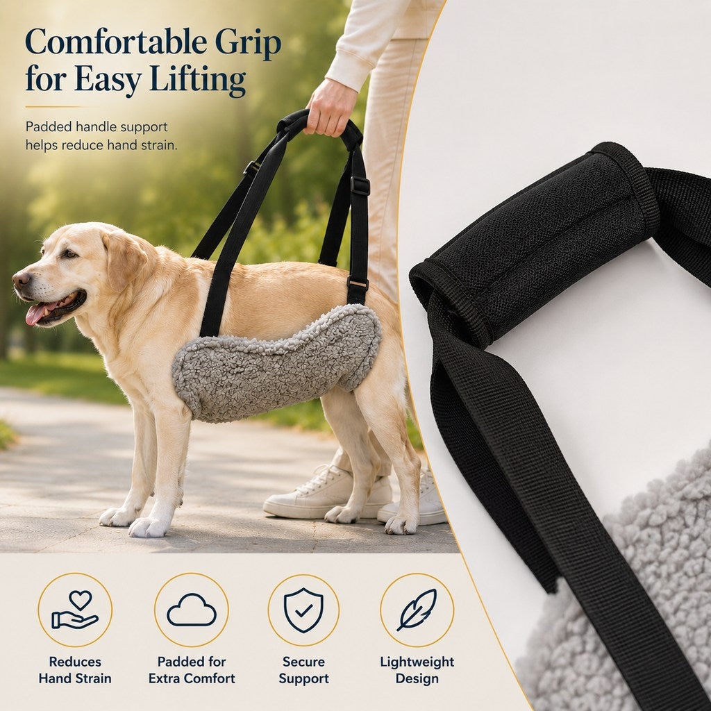 Dog Lift Support Sling – Help on Stairs & Walks