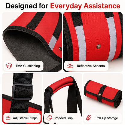 Reflective Dog Lift Sling – Belly Support for Mobility