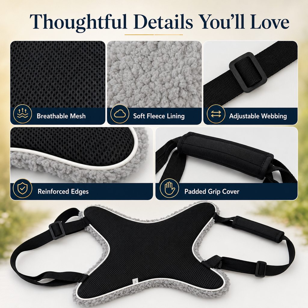 Dog Lift Support Sling – Help on Stairs & Walks
