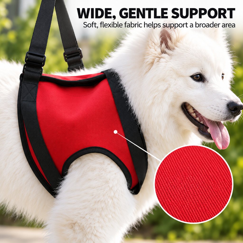 Dog Mobility Lift Harness – Front & Rear Support