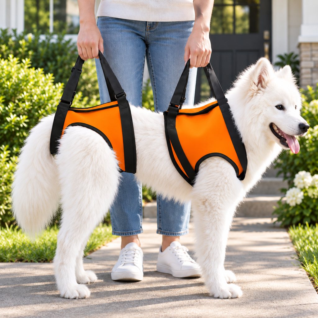 Dog Mobility Lift Harness – Front & Rear Support