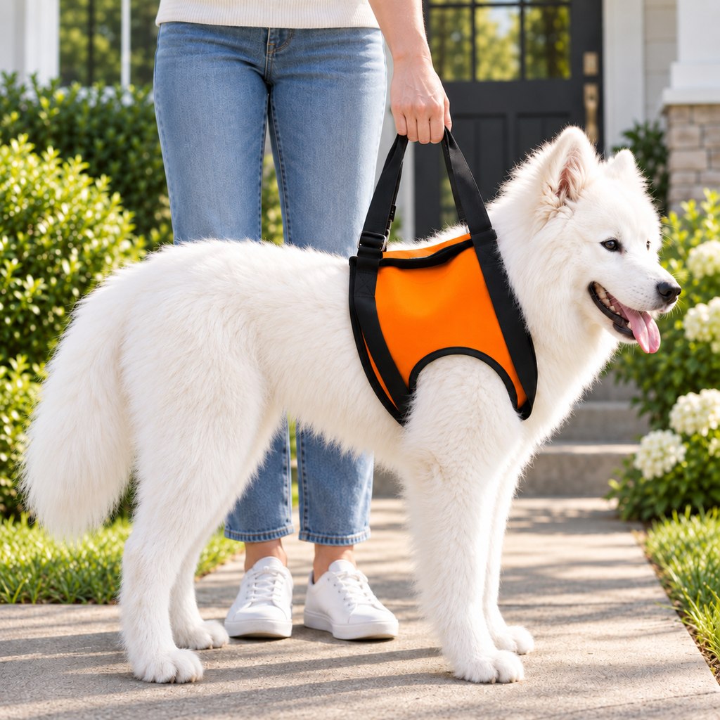 Dog Mobility Lift Harness – Front & Rear Support