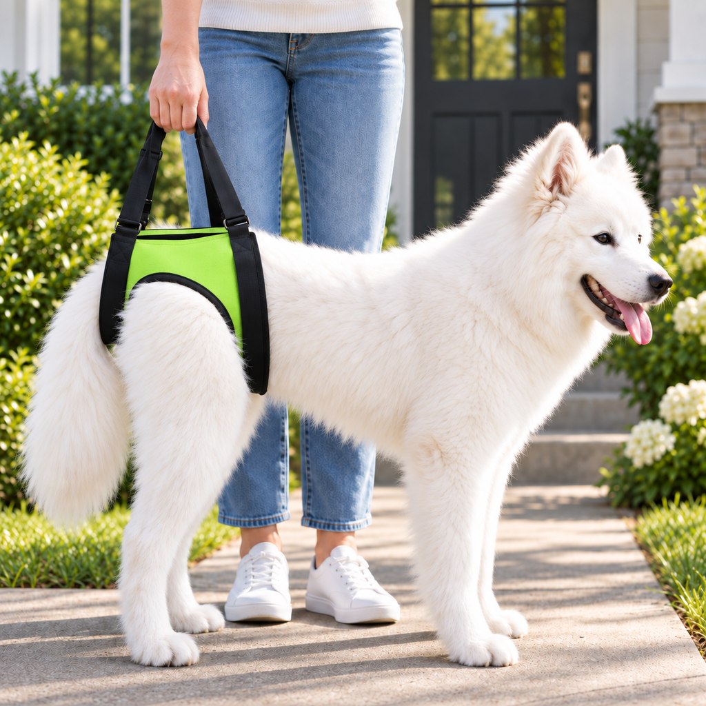 Dog Mobility Lift Harness – Front & Rear Support