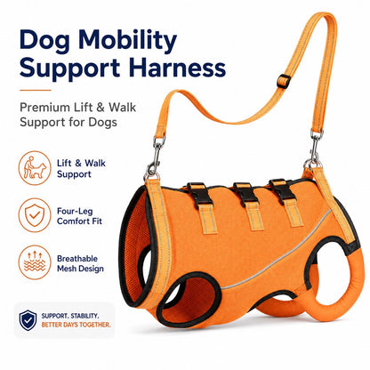 Full-Body Dog Lift Harness – Mobility Support for Seniors