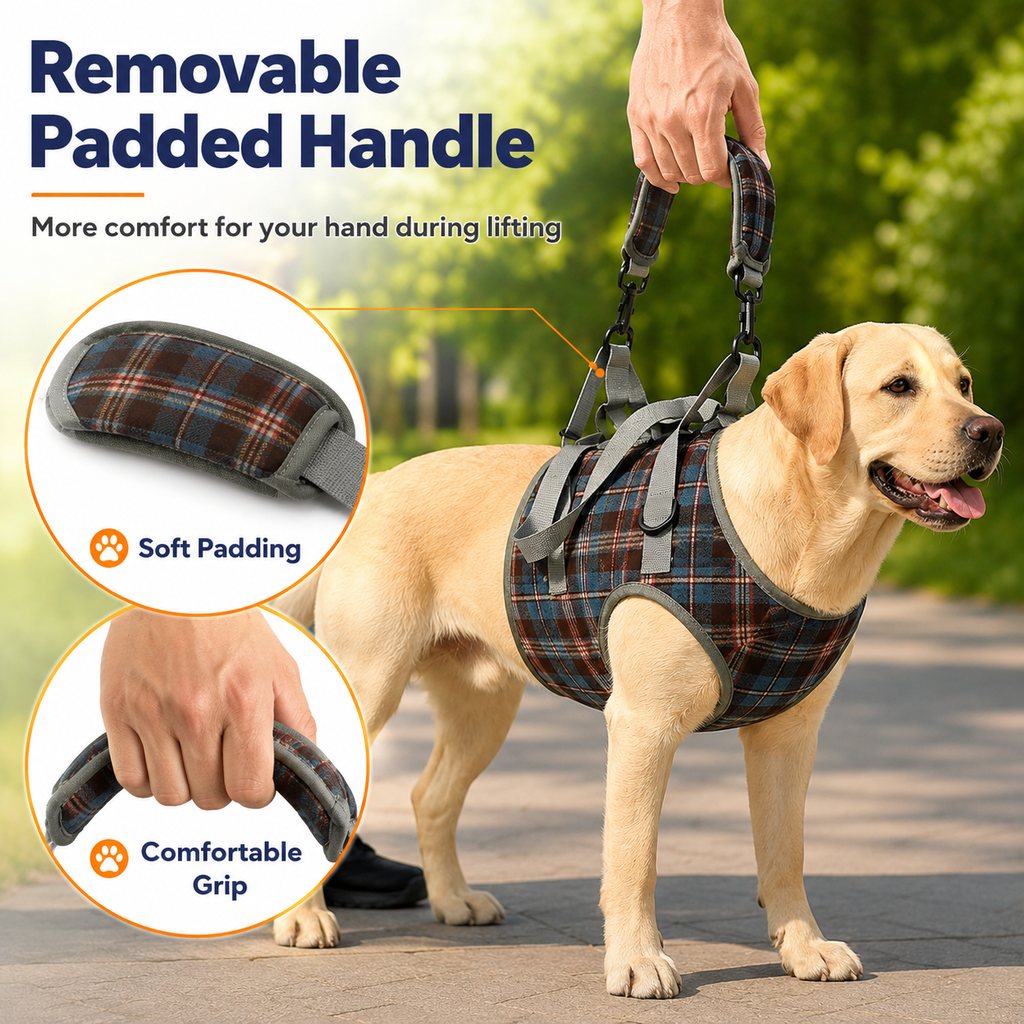 Dog Mobility Harness – Front or Rear Lift Assist