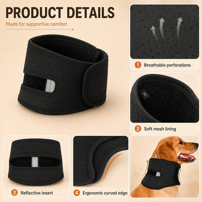 Soft Dog Neck Brace – Comfortable Post-Surgery Support