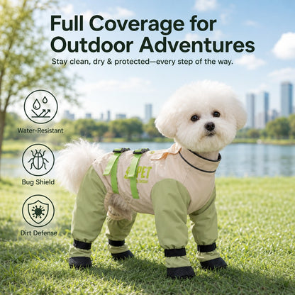 Dog Outdoor Protection Suit – Cleaner Fur on Walks